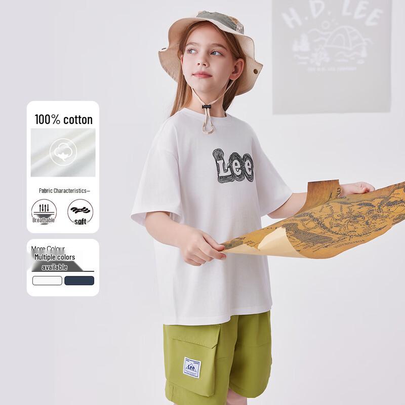 Lee Kids  Loose Fit Drop Shoulder Cotton T-Shirt 160