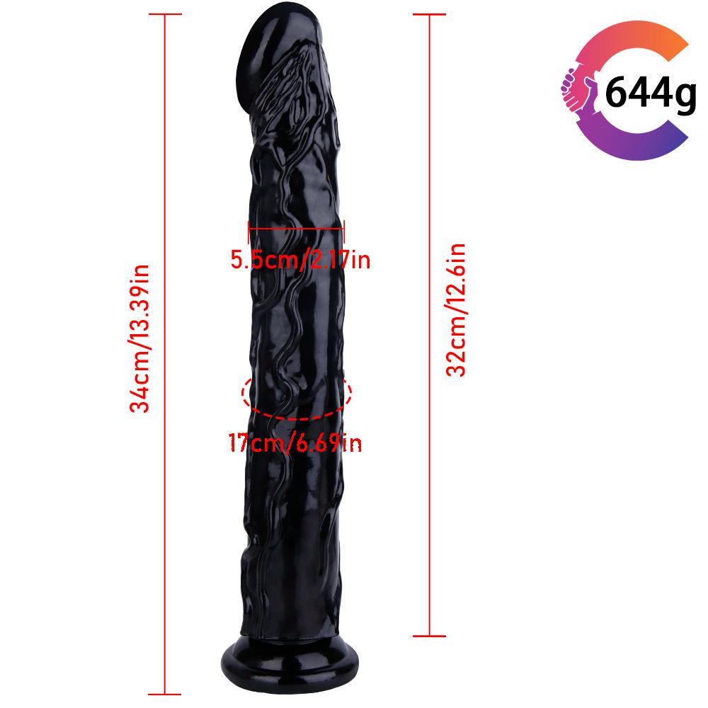MoDi 32cm vkládací silikonový velký dildo realistický penis se silnou přísavkou Sexy hračky pro ženy