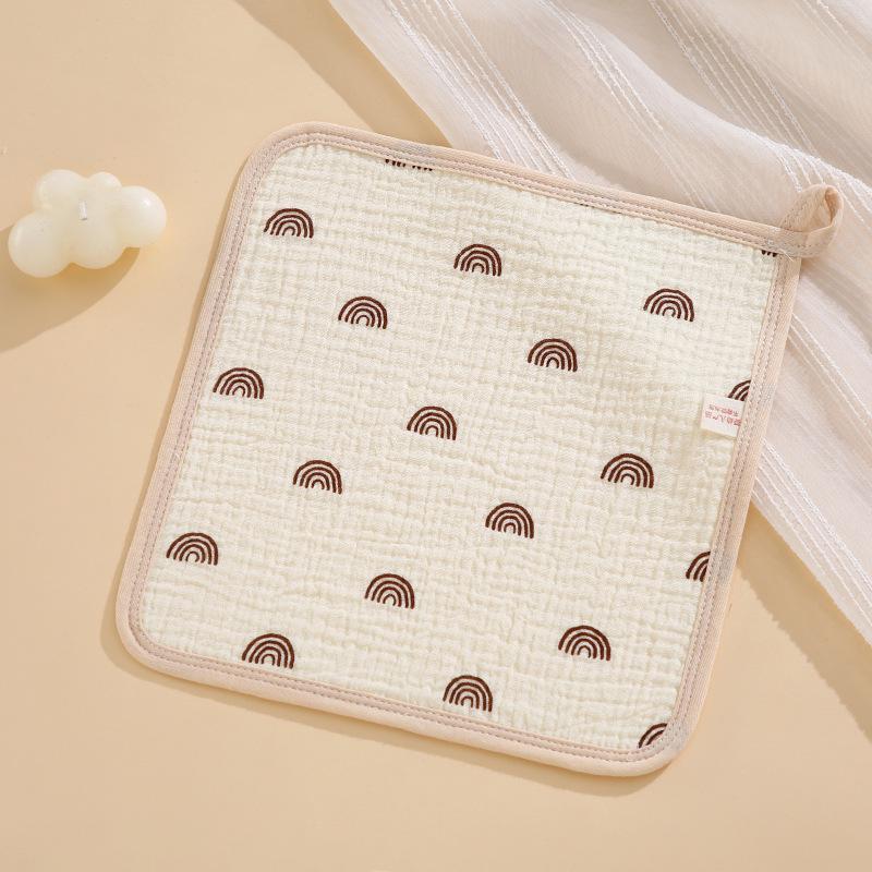 Pure Cotton Baby Gauze Towel & Small Drool Bib Set for Newborns - Soft & Gentle A-Class