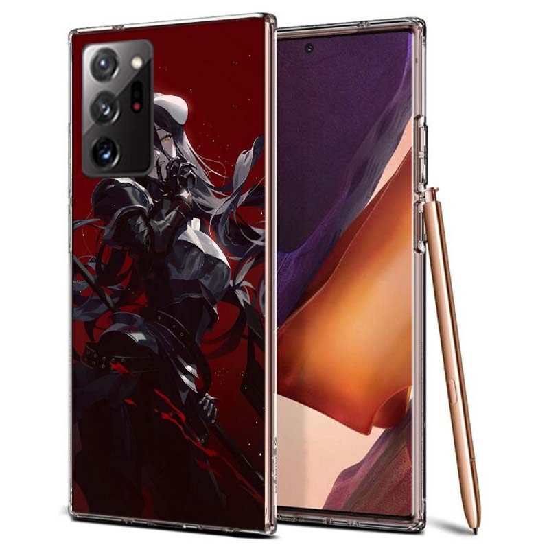 Albedo Overlord Phone Case for Samsung A55 A35 A25 A15 A07 A05S A16 A17 A26 A36 A37 A56 A57 Galaxy Note 20 10 A50S A71 A51 A31 A
