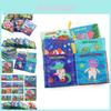 Baby Cloth Book Early Education Cognitive Toys With Rustling Paper Tear-resistant Baby Palm Book Intellectual Toys Wholesale