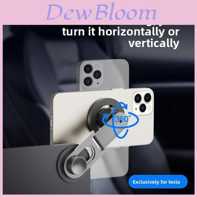 Magnetic Phone Holder Mount For Dashboard With Magnetic Absorption And Foldable Design
