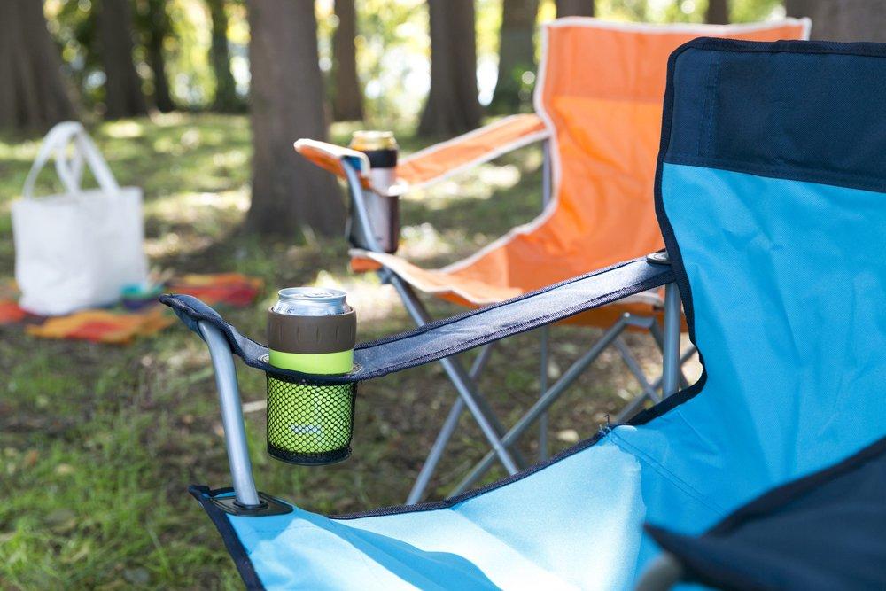 Thermos Cool Can Stainless for 350ml Lime LMG Holder, Steel, Cans, Green, JCB-352