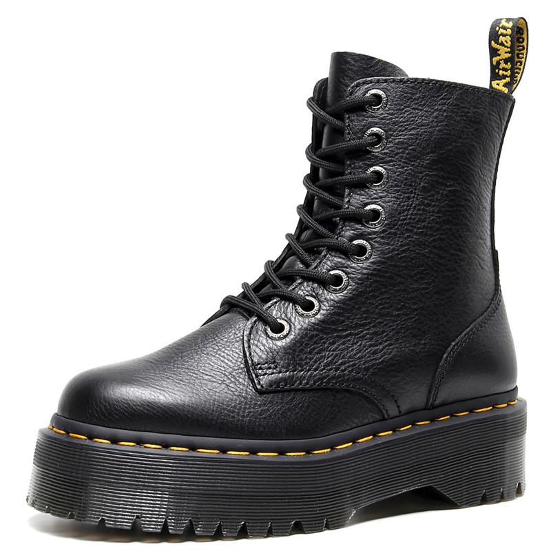 round toe combat boots