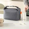 Insulated Lunch Bag Solid Color Aluminum Foil Rice Bag Meal Pack Ice Pack Portable Dinner Picnic Food Storage Handbag