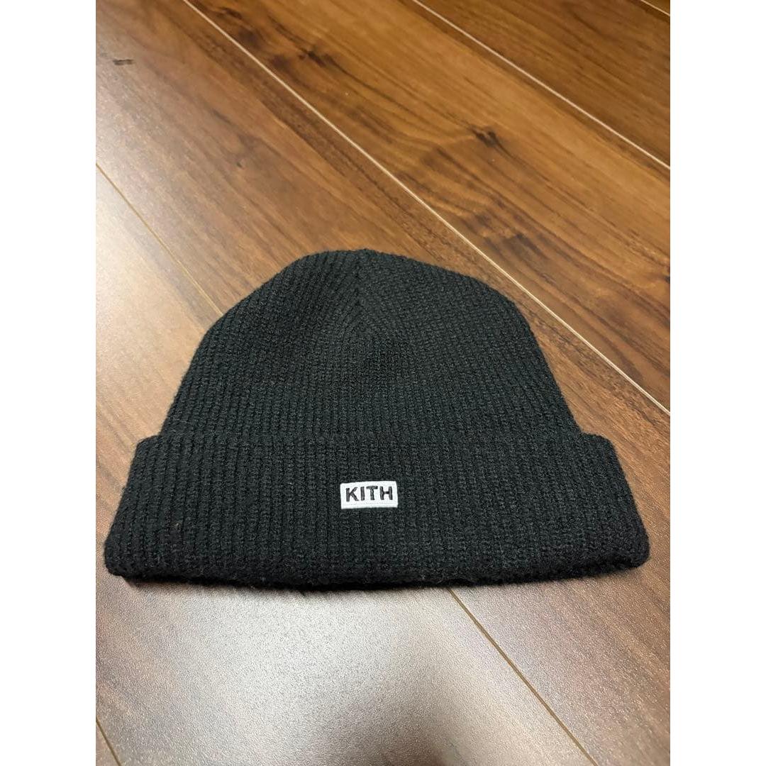 Used KITH black knit hat