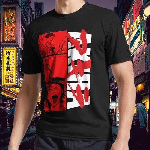 New AKIRA Classic Tetsuo Shima Red Active Logo T-Shirt Funny Size S to 5XL S