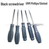 Black 5.0mm Phillips Screwdriver for Furniture and Appliance Repair