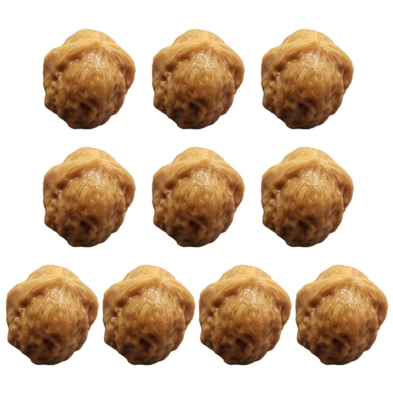 

Fake Walnut Artificial Walnut Decorations Simulation Walnut Fruit Walnut Fake Fruit Model for Party Decor Cognitive Toy 1