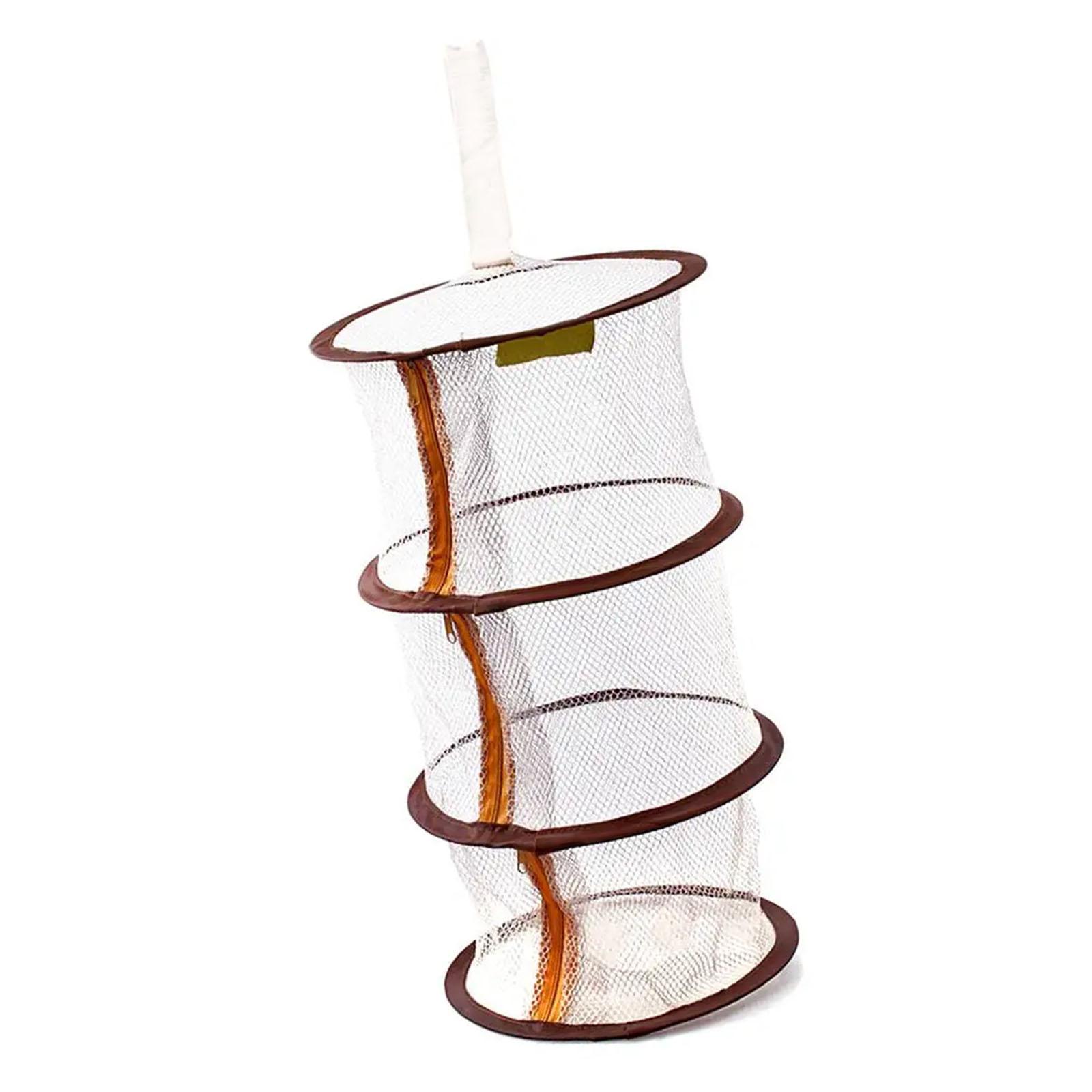

Корзина для сушки бюстгальтеров на молнии 3 слоя Сушилка Сетка Корзина для сушки трав Сетчатая подвесная сушилка для растений Гидропоника Цветок кофейный