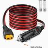 Pure Copper Core Cigarette Lighter Adapter To XT60 for Battery Charging - Suitable for Car, Boat, and RV.