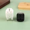 3P Type Power Socket Outlet UK EU IL Adapter US To UK Plug Universal UK Plug Adapter With 13A Fuse Black/White Travel Adapter