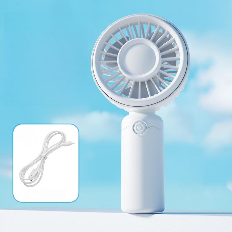 Mini Portable Fan USB Rechargeable Handheld Fan Creative Gift For Men Women Travel Walking Cooling