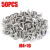 Flat Head Self-tapping Screws Stainless Steel Rust Prevention Screws Wood Metal Sheet Fixing Fastener Home Hardware Repair Screw