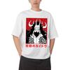 2026 New One Piece Monkey D Luffy Haki Gear 5 Printed Short Sleeve Tshirt Mens and Womens Tshirt Mens Tops Sports Tshirt