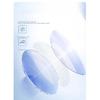 SHAUNA Full-folding Light-reducing Metal Punk ND9-level Adjustable Dimming Round Polarized Sunglasses UV400 With Case