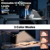 (LED Light with 3 Color Adjustment)10x Desktop Magnifier Table Lamp USB Is Suitable for Welding, Repair, Work,reading Table Lamp