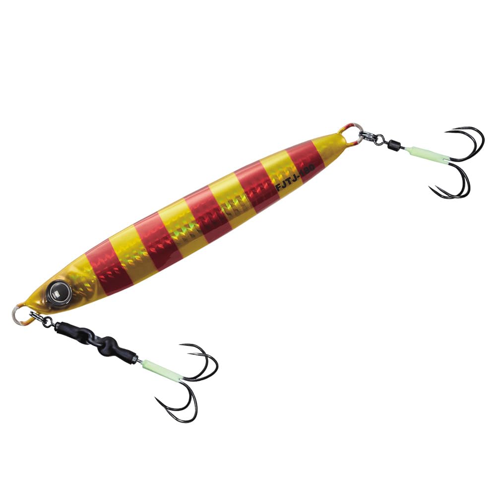 

Major Craft First Jig for Hairtail Jigging Red Zebra Orange Gold FJTJ-200