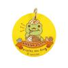 Nakajima Corporation Pickles the Frog Smile Curry House Carabiner H9 x W7 x D4cm Mascot, Curry, 214362-25,