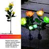1/3 Heads LED Simulated Solar Lights Waterproof 5 Colors Outdoor Decorative Solar Light Lawn Decoration Landscape Light