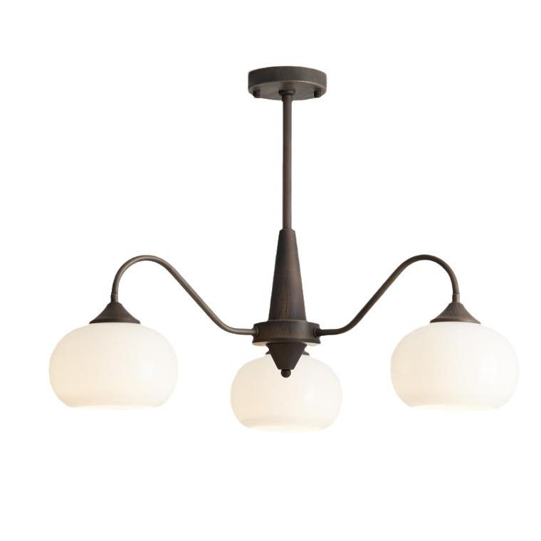 American Retro Chandelier: Elegant Vintage Lighting for Living Rooms, Bedrooms & Dining Areas