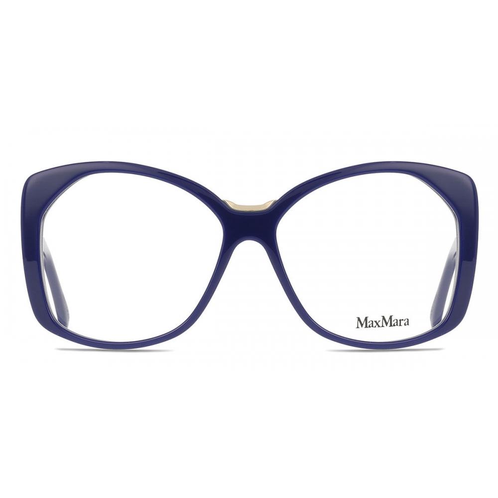 Max Mara Mm5141 090 Women Eyeglasses Blue/57-15-140