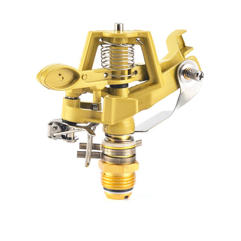 360° drehbarer Rasensprenger aus Zinklegierung für die Gartenbewässerung