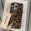 Realistic Leopard Print Design Soft Phone Case For iPhone 17 16 15 14 Plus 13 12 11 Pro Max 7 8 SE2 16E 17 Air Shockproof Cover