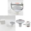 Copertura moderna per scarico doccia in plastica ABS con caratteristiche antiodore e anticlog per accessori idraulici del bagno