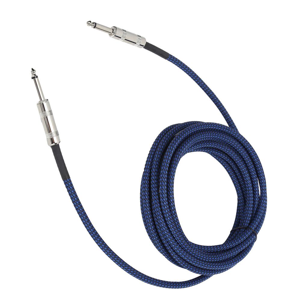 JORINDO 6.35mm Guitar Cable Low Noise Musical Instrument Amp Cord 1 4in 6m   19.7ft