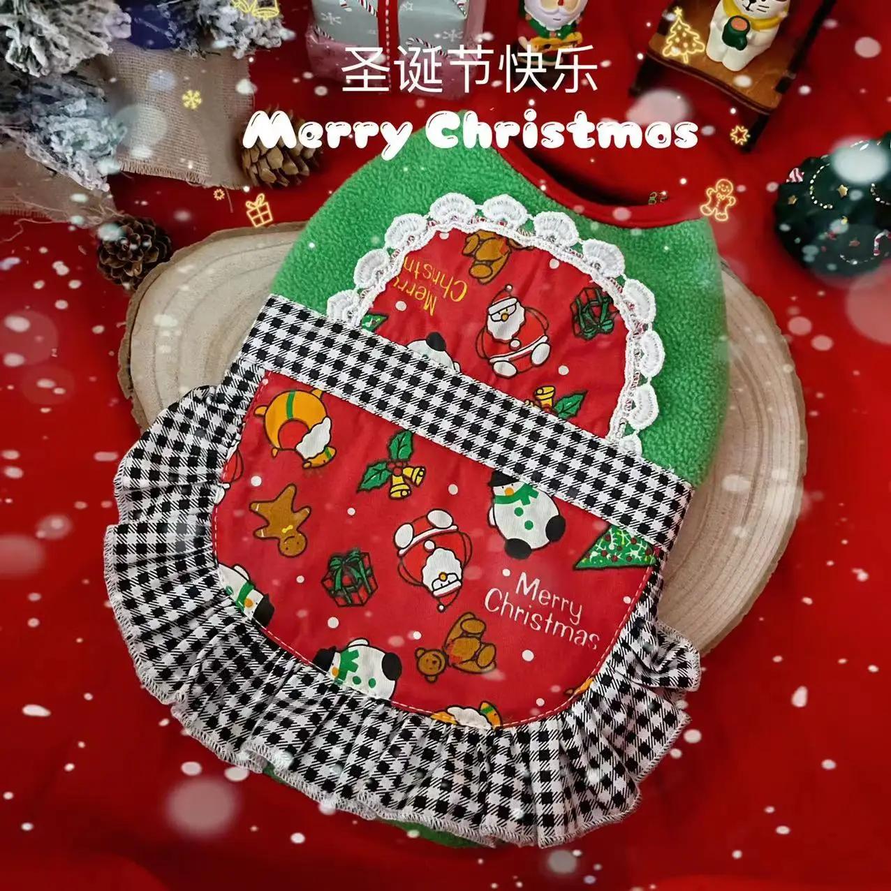 

Одежда для домашних животных, плюшевая одежда для собак и кошек, осенне-зимнее плюшевое пальто, новогодний рождественский жилет, одежда для плюшевых мишек, одежда для собак маленьких собак XXS