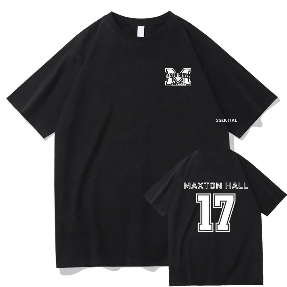 Jameess Beaufort Tshirt 2024 Maxton Hall The Worlldd Between Us College UnisexWomen Clothing Harajuku Tshirt Unisex Cotton Tops S