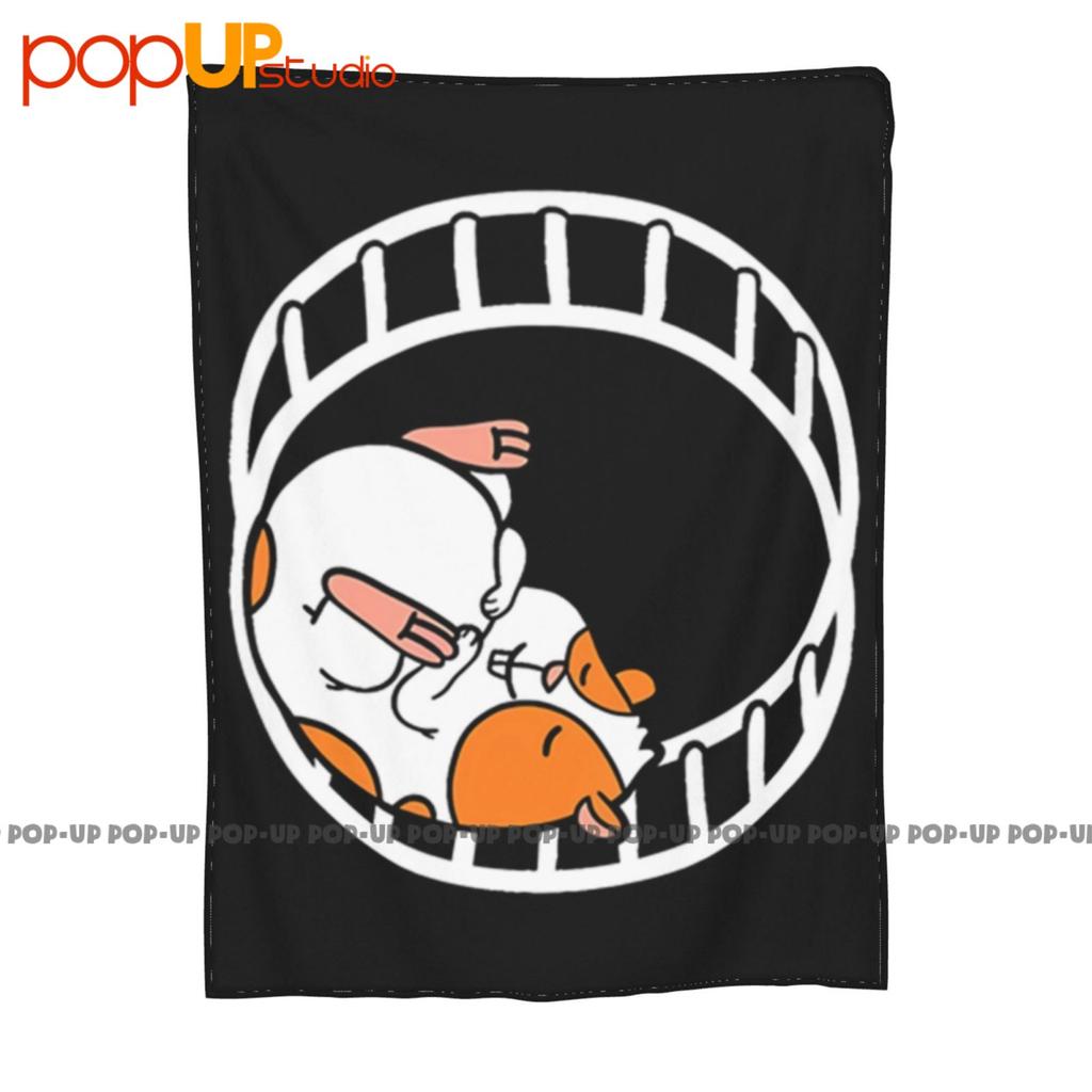Hamster Wheel Ultra-Soft Blanket Quilt Winter Sofa Cover Bed Covers