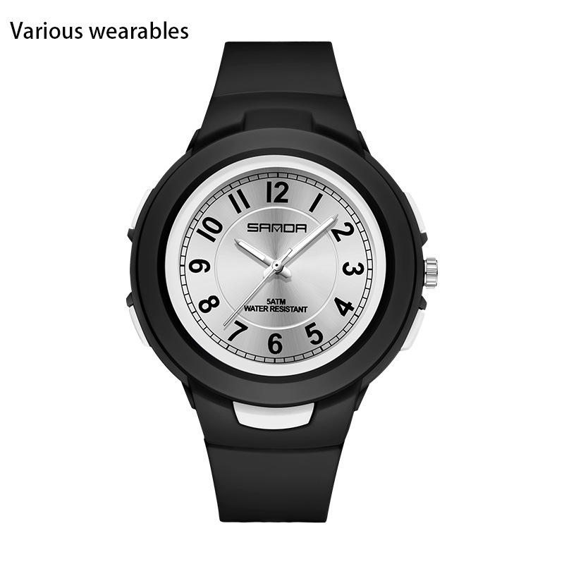 New Personalized Casual Men's Electronic Quartz Watch Fashion Trend Creative Watch Outdoor Waterproof Watch