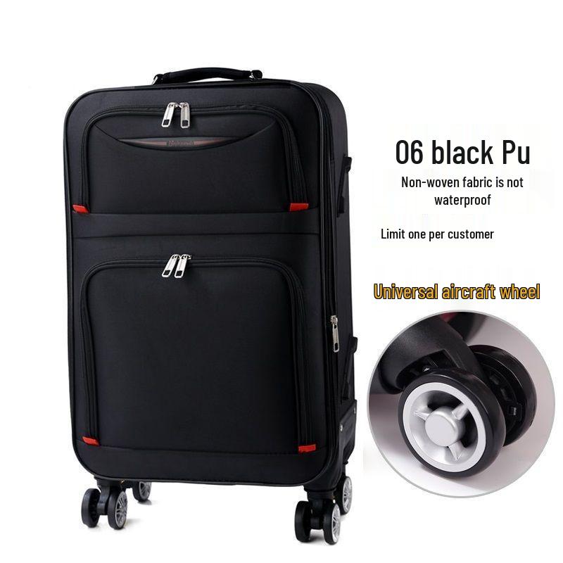 

Oxford Cloth Suitcase with Universal Wheels - Trolley for Men, Women, Students; Sizes: 20 , 24 , 26 ; Includes Password Lock 20 inch, no side handle