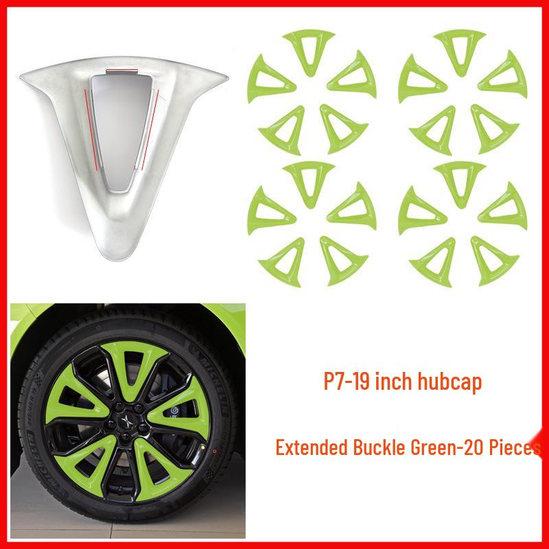 XPeng P7 Hubcap 19-inch Wheel Cover - Corrosion Protection & Black Finish Accessory