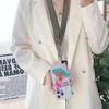 Detachable Adjustable Strap Crossbody Patch Phone Lanyard For Phone Flat Nylon Patch Necklace Clip Snap Hanging Cord Rope