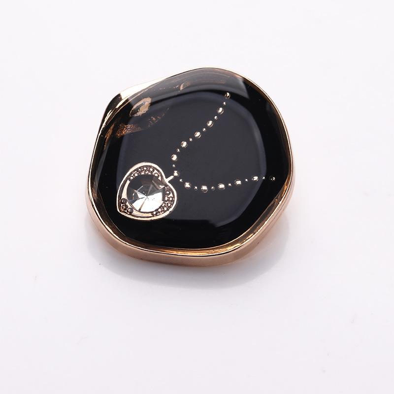 5pcs Creative Necklace Pattern Buttons 18/23mm High Quality Metal Buttons Woman's Clothing Accessories