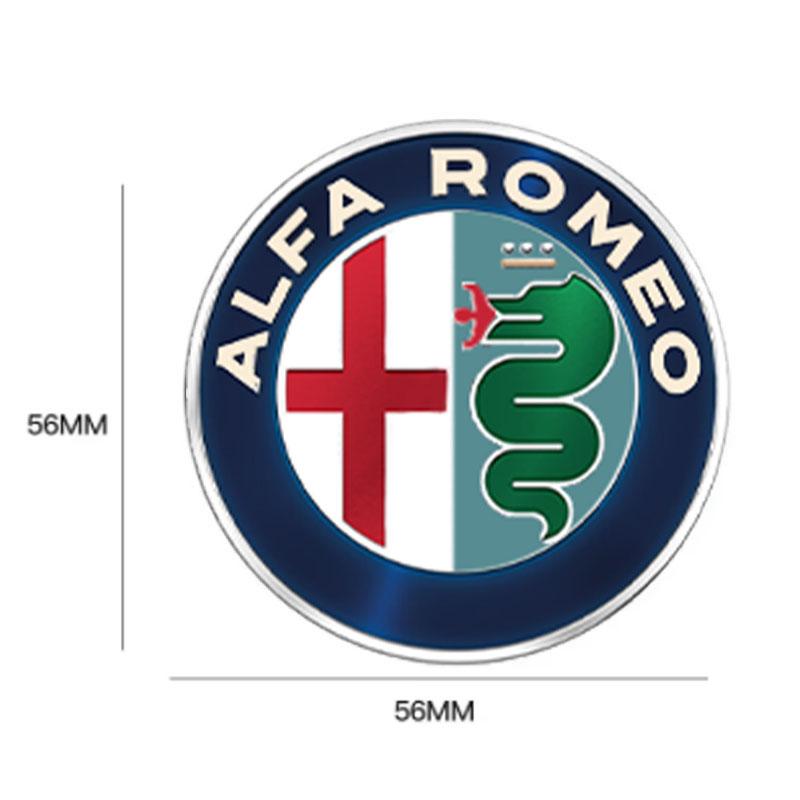 Car Wheel Hub Cover Cap Sticker Rim Decal Tire Center Emblem For Alfa Romeo giulia stelvio giulietta 159 147 156 166 Accessories