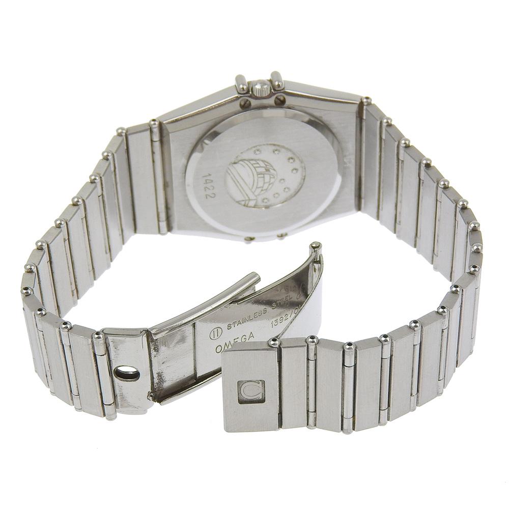 Omega Constellation Watches 1422 Chronometer grayDial Stainless Steel Quartz Analog Display Mens Used