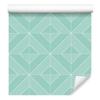 Geometric Rhombus Mint Wallpaper, Mint Background 50x1000