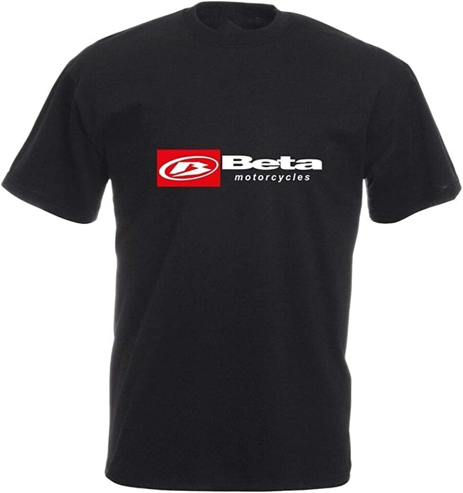 Beta Motorcycles Tshirt Biker Motorcycle Rider Various Sizes & Colours Men s T Shirt S чёрный