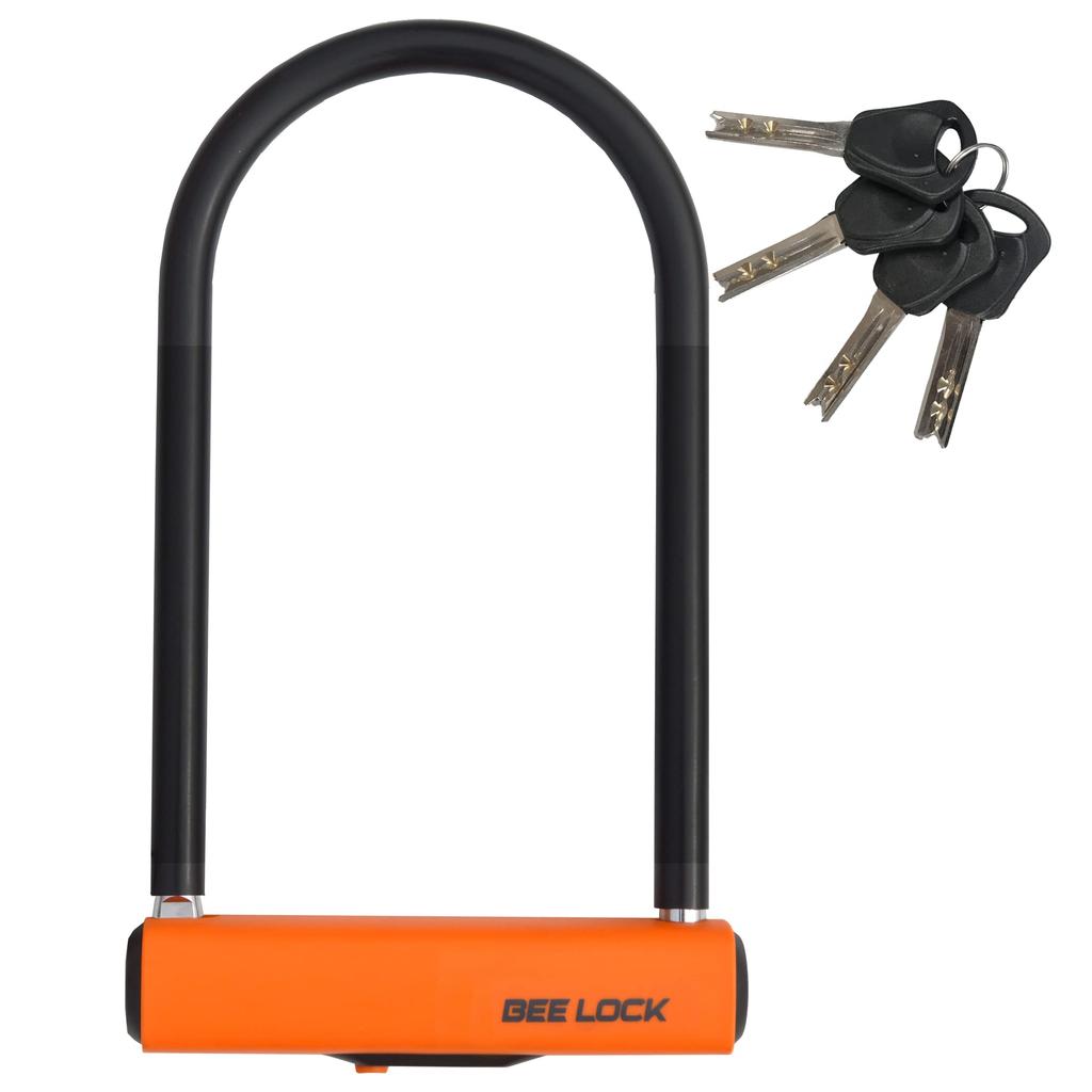 LEAD Bee Lock Motorcycle Shackle 135 x 14mm Lock, Lock, 250mm, Diameter, LU-206A