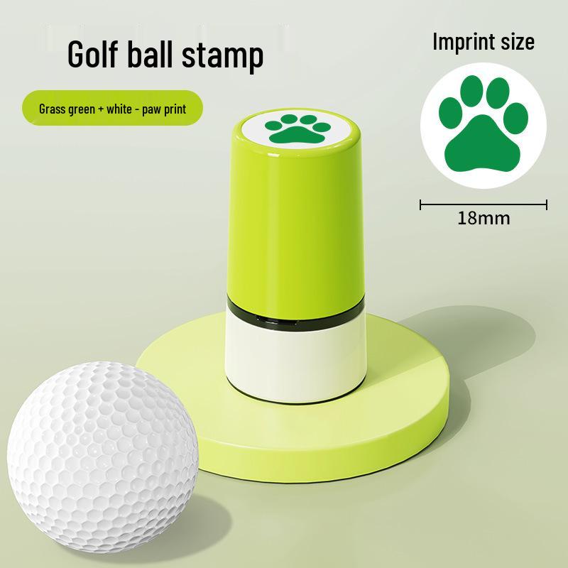 Quick-Dry Waterproof Golf Ball Marker Stamp - Various Patterns and Styles