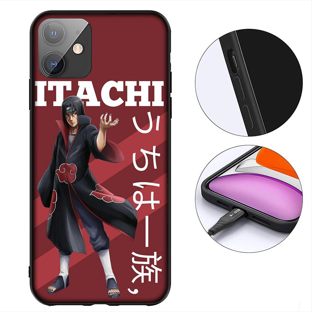 Sasuke Narutos Itachi Uchiha Akatsuki Cover for Samsung Galaxy Note 20 9 10 S8 S10 Lite S9 Plus A54 A53 A21S S10E A17 Phone Case