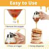 Honey Dispenser with Stand Large Capacity Oil Dispenser Multifunctional Oil Bottle Vinegar Sugar Sauce Storage Squeeze Bottle