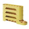Large Capacity Auto Rolling Egg Organizer Plastic Egg Storage Box Portable Egg Roller Rack  Kitchen