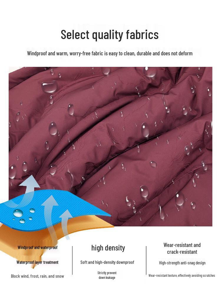 Woxue Women's Stylish Short Down Jacket for Winter