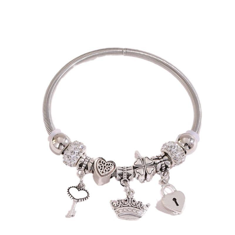 Fashion Multi-Element Rhinestone Beaded DIY Bracelet Jewelry