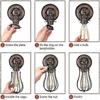 2-Pack Industrial Wall Light E27 Shade Cage Pendant Lamp Vintage Ceiling Light Indoor